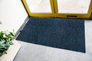 Commercial Brush Entrance Mat Blue 90cm x 60cm