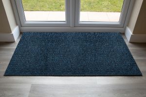 Commercial Brush Entrance Mat Blue 80cm x 120cm
