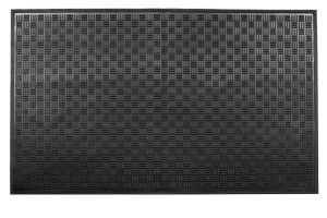 Outdoor Rubber Chequerboard Mat 115cm x 175cm