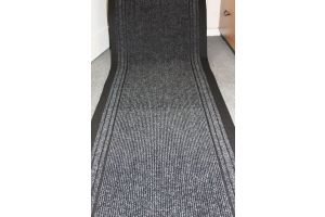 Long Hallway Entrance Runner Mat Charcoal Run