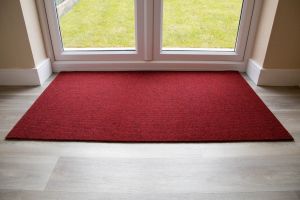 17mm Coir matting with Rubber Edge - Russet - 33 cm x 60 cm