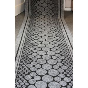 Long Hallway Entrance Runner Mat Grey Wind Stepping Stones