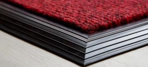 How Rubber Ramped Edge Brush Mats Support Smooth Trolley and Wheel Access in Commercial Entrances