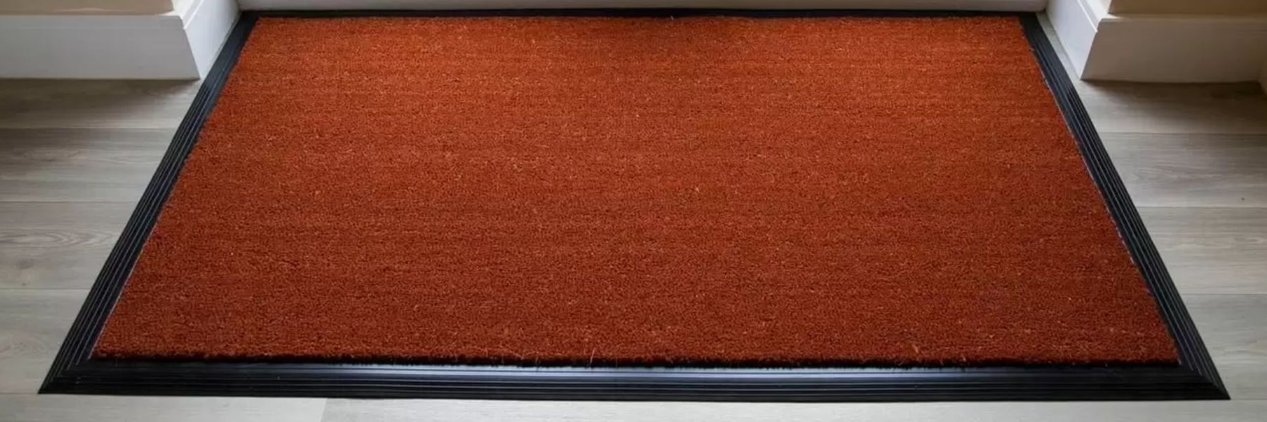 rubber backed mat