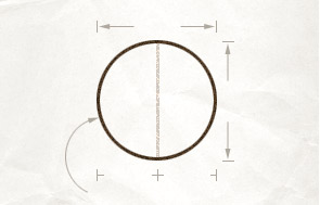 Circular table diagram