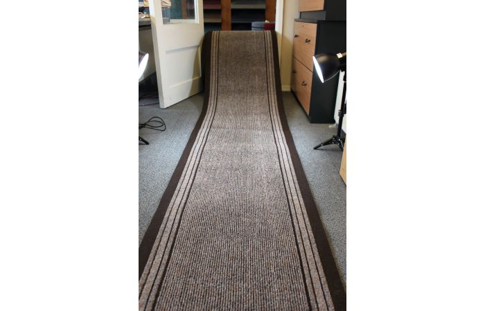 Beige Stripe Entrance Hallway Mat, How To Measure Hallway Rug