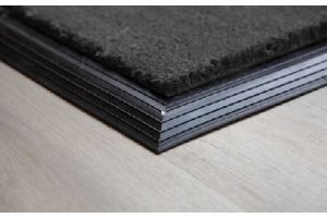 grey coir door mat