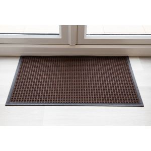 Quality Speckle Brown Luxury Throw Down Entrance Mat Various Sizes UK Floor Mat 